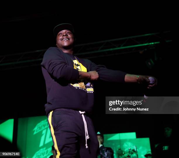 Jadakiss performs on January 18, 2018 in New York City.