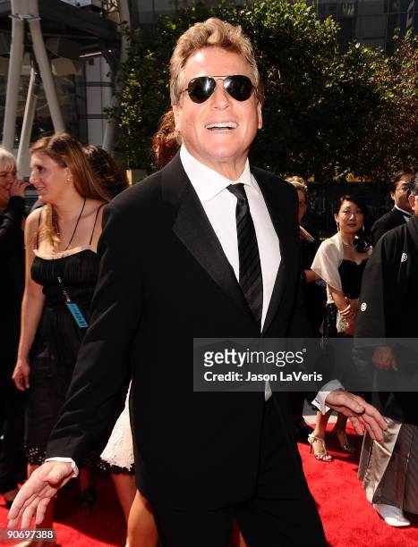 Actor Ryan O'Neal attends the 2009 Creative Arts Emmy Awards at Nokia Theatre LA Live on September 12, 2009 in Los Angeles, California.