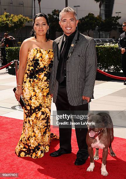 Cesar Millan attends the 2009 Creative Arts Emmy Awards at Nokia Theatre LA Live on September 12, 2009 in Los Angeles, California.