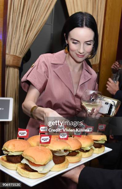 General view of atmosphere at "A Night In Flight" celebrating Casper's partnership with American Airlines at Delilah on January 18, 2018 in Los...