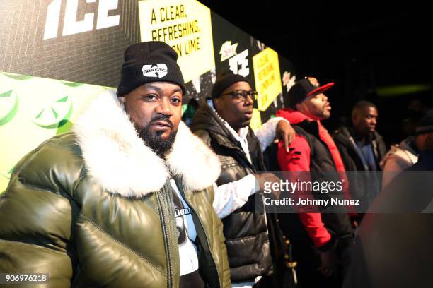 Wu-Tang Clan members Ghostface Killah, Inspectah Deck, Method Man, and GZA attend Fabolous And Jadakiss In Concert on January 18, 2018 in New York...