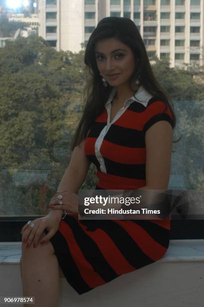 Divya Khosla, Director of T-Series poses for media during the release of new album "Endless Love- Kitni Yaad Aati Hai" in New Delhi on Saturday.