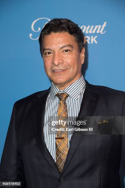 Actor Gil Birmingham attends Paramount Network Launch Party at Sunset Tower on January 18, 2018 in Los Angeles, California.