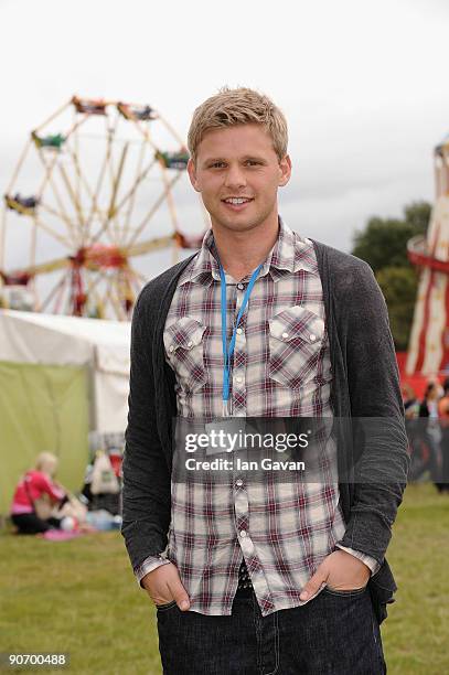 Jeff Brazier attends the Boomerang Pet Personality Awards in Regent's Park on September 13, 2009 in London, England.