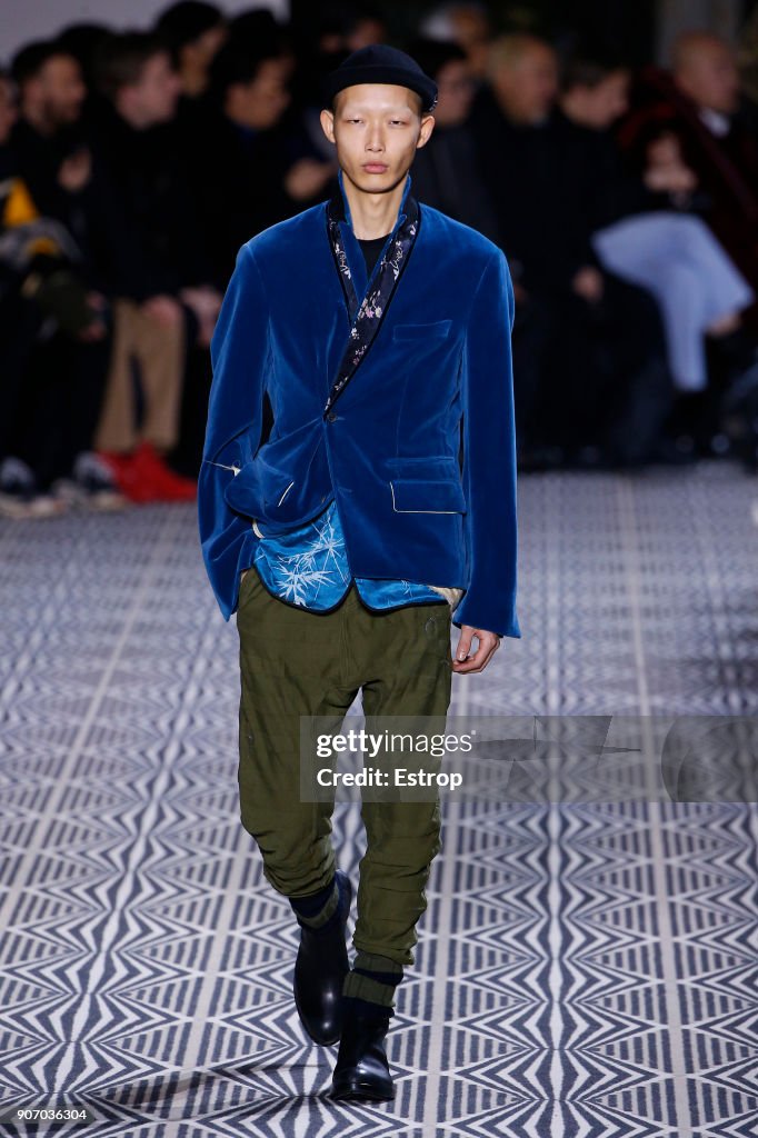Haider Ackermann : Runway - Paris Fashion Week - Menswear F/W 2018-2019