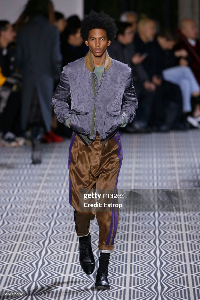 Haider Ackermann : Runway - Paris Fashion Week - Menswear F/W 2018-2019