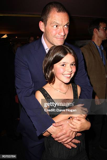 Dominic West and Martha West attend the UK Premiere of Creation held at the Curzon Mayfair on September 13, 2009 in London, England.