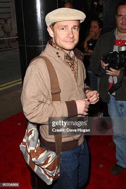 Martin Freeman attends the UK Premiere of Creation held at the Curzon Mayfair on September 13, 2009 in London, England.