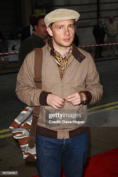 Martin Freeman attends the UK Premiere of Creation held at the Curzon Mayfair on September 13, 2009 in London, England.