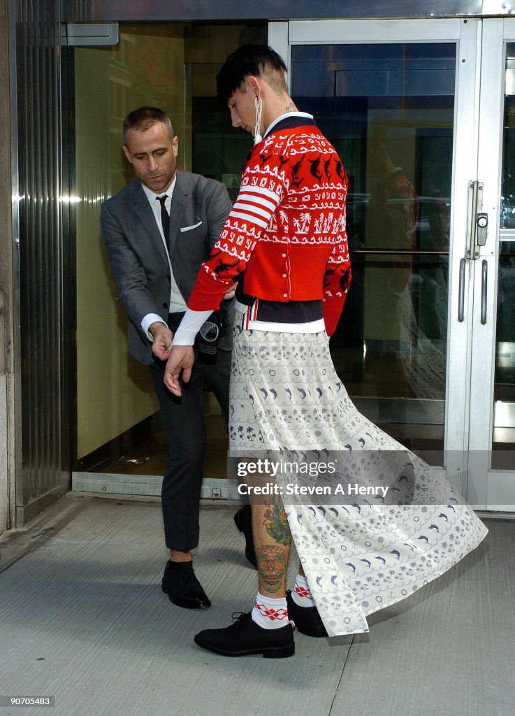 Mercedes-Benz Fashion Week Spring 2010 - Thom Browne - Front Row And Backst