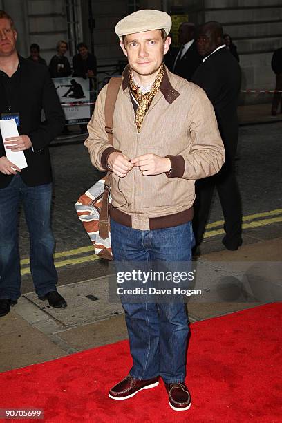 Martin Freeman attends the UK Premiere of Creation held at the Curzon Mayfair on September 13, 2009 in London, England.