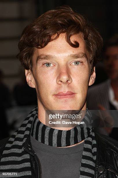 Benedict Cumberbatch attends the UK Premiere of Creation held at the Curzon Mayfair on September 13, 2009 in London, England.