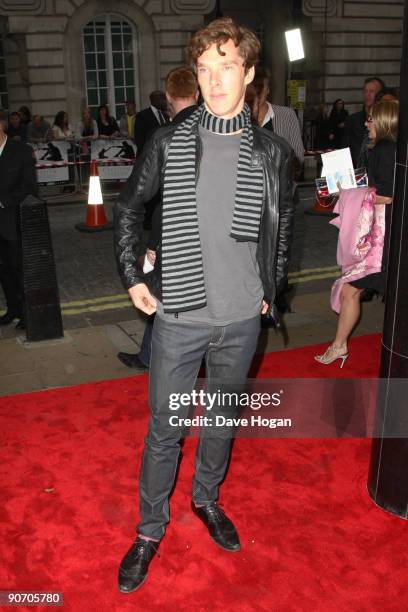 Benedict Cumberbatch attends the UK Premiere of Creation held at the Curzon Mayfair on September 13, 2009 in London, England.