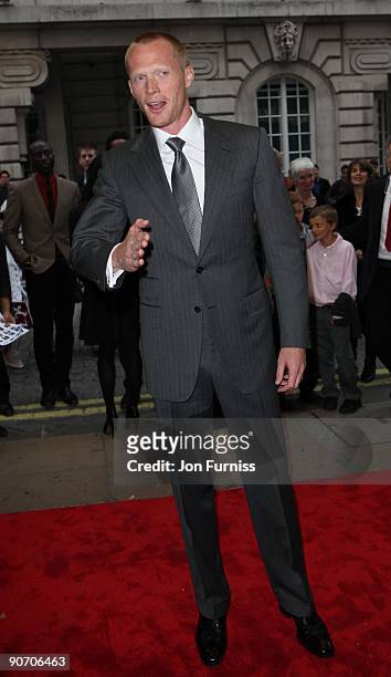 Paul Bettany attends the UK Premiere of 'Creation' on September 13, 2009 in London, England.