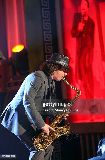 Musician Boney James performs at "An Evening of Stars: A Tribute To Lionel Richie" hosted by UNCF at the Pasadena Civic Auditorium on September 12,...