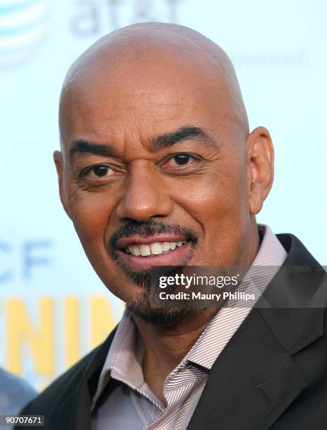 Singer James Ingram arrives at "An Evening of Stars: A Tribute To Lionel Richie" hosted by UNCF at the Pasadena Civic Auditorium on September 12,...