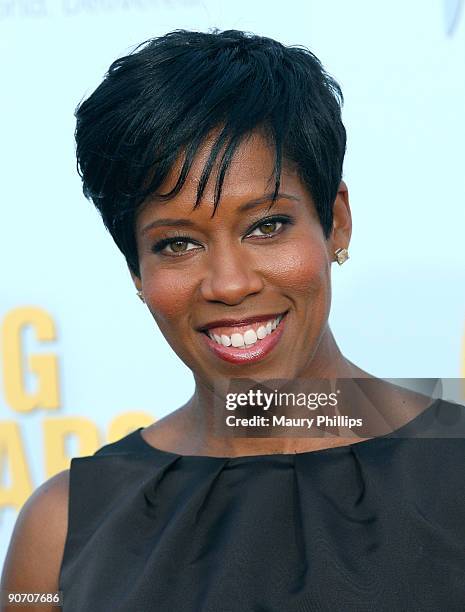 Actress Regina King arrives at "An Evening of Stars: A Tribute To Lionel Richie" hosted by UNCF at the Pasadena Civic Auditorium on September 12,...