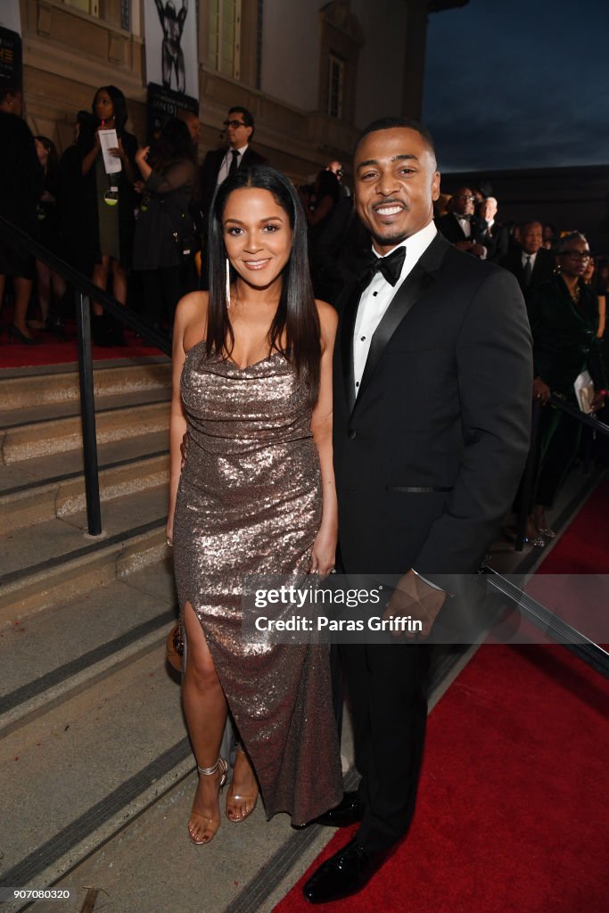 Sheana Freeman and RonReaco Lee attend the 49th NAACP Image Awards at