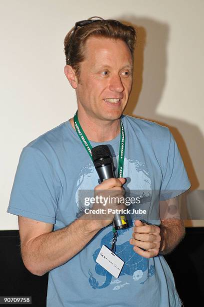 Producer Jonathan King speaks at the "Under The Mountain" Premiere held at the AMC 6 during the 2009 Toronto International Film Festival on September...