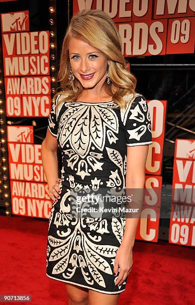 Personality Lo Bosworth attends the 2009 MTV Video Music Awards at Radio City Music Hall on September 13, 2009 in New York City.