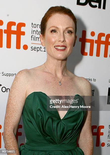 Actress Julianne Moore attends "Chloe" premiere at the Roy Thomson Hall during 2009 Toronto International Film Festival on September 13, 2009 in...
