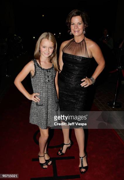 Eulala Scheel and actress Marcia Gay Harden attend the"Whip It" Premiere at the Ryerson Theatre during the 2009 Toronto International Film Festival...