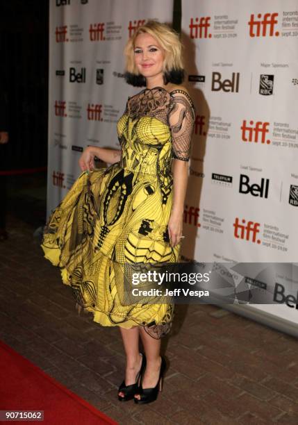 Director Drew Barrymore attends the"Whip It" Premiere at the Ryerson Theatre during the 2009 Toronto International Film Festival on September 13,...