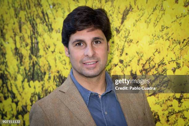 Spanish bullfighter Francisco Rivera presents 'Experiencia El Trebol' during FITUR at Ifema on January 19, 2018 in Madrid, Spain.