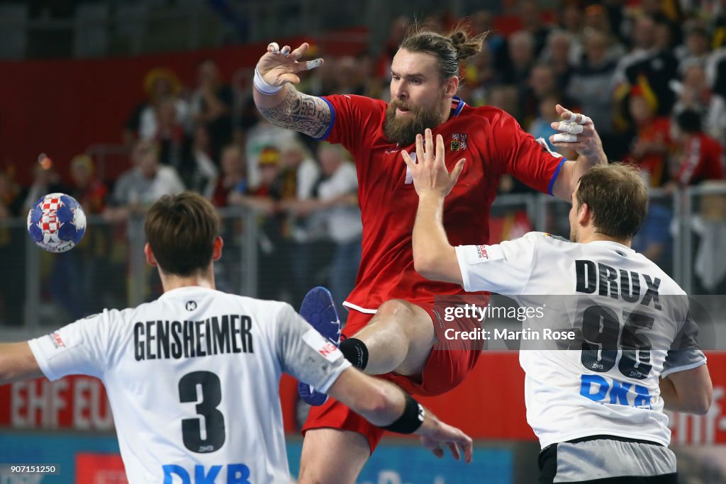 Germany v Czech Republic - EHF Euro Croatia 2018