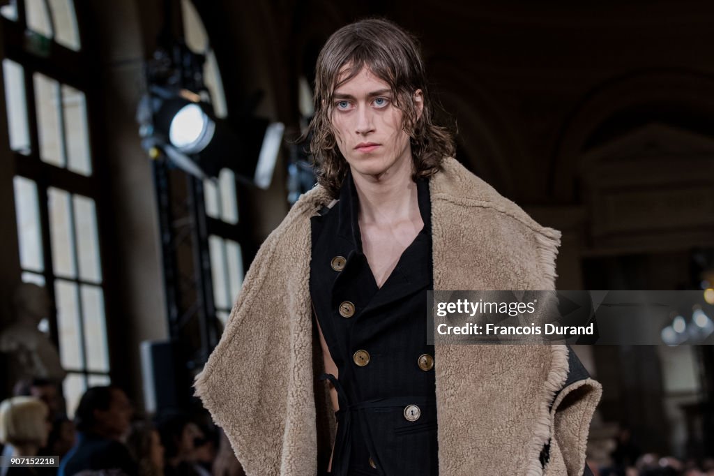 Ann Demeulemeester : Runway - Paris Fashion Week - Menswear F/W 2018-2019