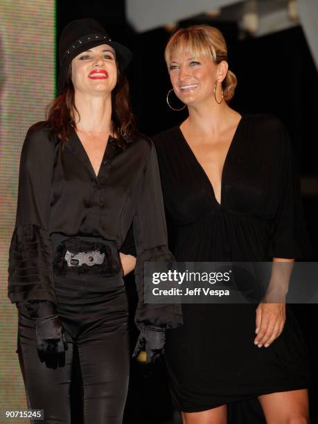 Actress Juliette Lewis and actress Zoe Bell attend the"Whip It" Premiere at the Ryerson Theatre during the 2009 Toronto International Film Festival...