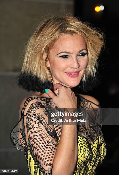 Director Drew Barrymore attends the"Whip It" Premiere at the Ryerson Theatre during the 2009 Toronto International Film Festival on September 13,...