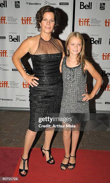 Actress Marcia Gay Harden and Eulala Scheel attend the"Whip It" Premiere at the Ryerson Theatre during the 2009 Toronto International Film Festival...