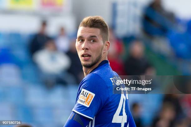 Marko Pjaca of Schalke looks on during the Friendly match between FC Schalke 04 and KRC Genk at Estadio Municipal Guillermo Amor on January 07, 2018...