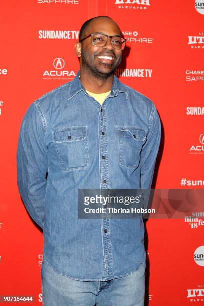 Director/Writer/Editor RaMell Ross attends the "Hale County This Morning, This Evening" Premiere during the 2018 Sundance Film Festival at Prospector...
