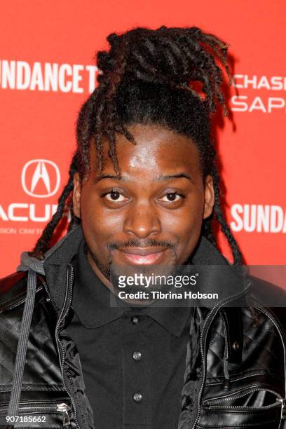 Quincy Bryant attends the "Hale County This Morning, This Evening" Premiere during the 2018 Sundance Film Festival at Prospector Square Theatre on...