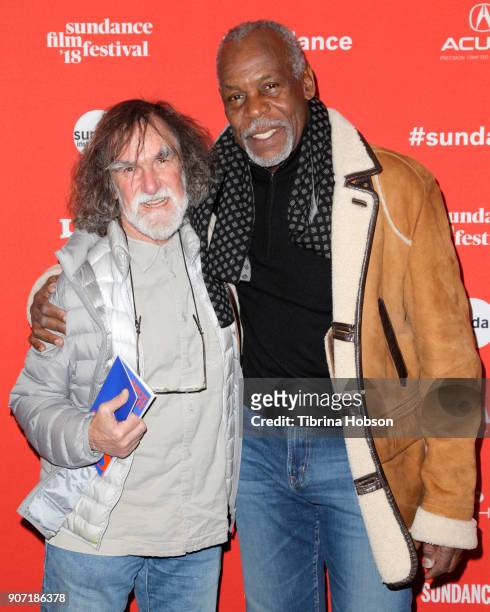 Tony Tabatznik, founder of the Bertha Foundation, and Executive Producer Danny Glover attend the "Hale County This Morning, This Evening" Premiere...