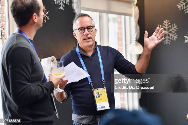 Director of Sundance Film Festival John Cooper speaks at the Feature Film Jury Orientation Breakfast during the 2018 Sundance Film Festival at Cafe...
