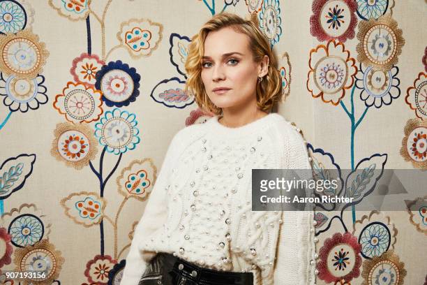 Actress Diane Kruger is photographed for New York Times on December 5, 2017 in New York City.