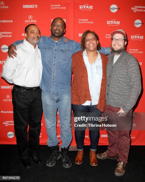 Director/Writer/Editor RaMell Ross and guests attend the "Hale County This Morning, This Evening" Premiere during the 2018 Sundance Film Festival at...