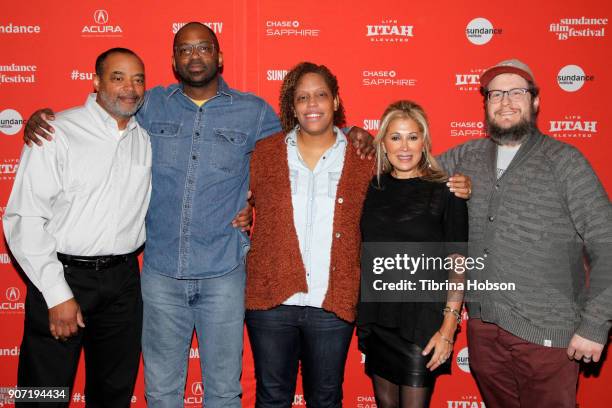 Director/Writer/Editor RaMell Ross and guests attend the "Hale County This Morning, This Evening" Premiere during the 2018 Sundance Film Festival at...