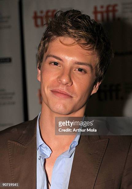 Actor Xavier Samuel attends the"The Loved Ones" Premiere at the Ryerson Theatre during the 2009 Toronto International Film Festival on September 13,...