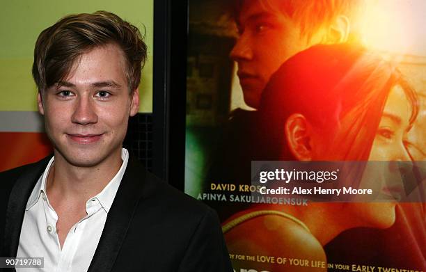 Actor David Kross attends "Same Same But Different" premiere at the Scotiabank 8 during 2009 Toronto International Film Festival on September 13,...
