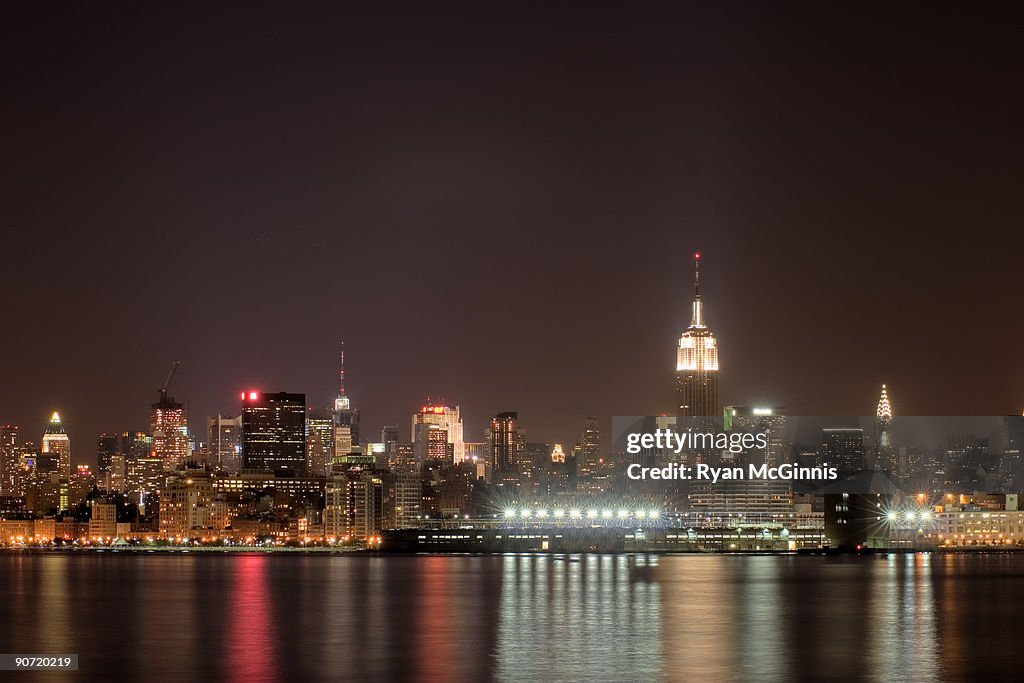 Manhattan at Night HDR