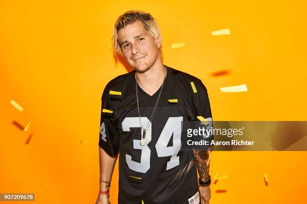 Le Youth is photographed for Billboard Magazine on August 20, 2017 at the Billboard Hot 100 Music Festival at Northwell Heath at Jones Beach Theater...