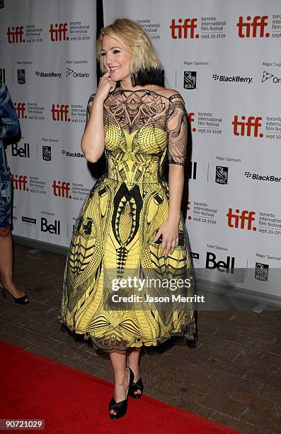 Director/actress Drew Barrymore arrives at the "Whip It" screening during the 2009 Toronto International Film Festival held at the Ryerson Theatre on...