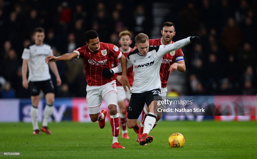 Derby County v Bristol City - Sky Bet Championship