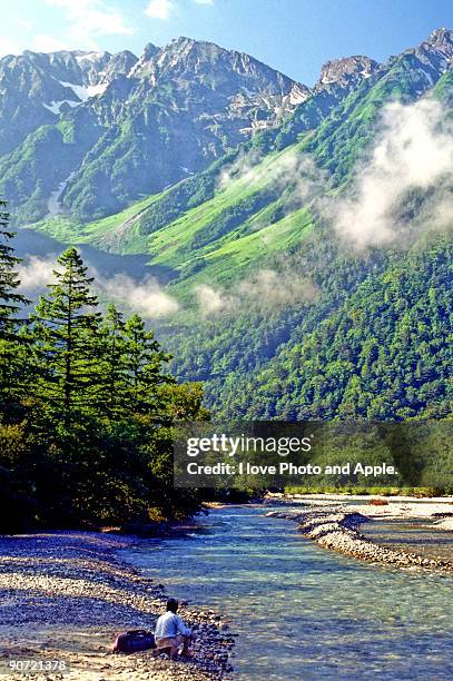 kamikochi - kamikochi national park stock pictures, royalty-free photos & images