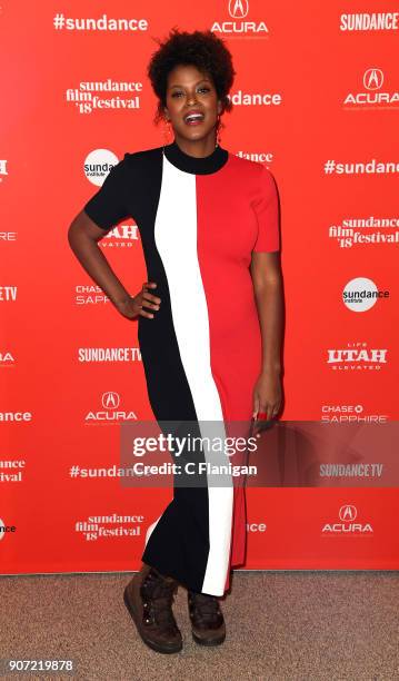 Actress Casssandra Freeman attends the 'Monsters And Men' Premiere during the 2018 Sundance Film Festival at Eccles Center Theatre on January 19,...