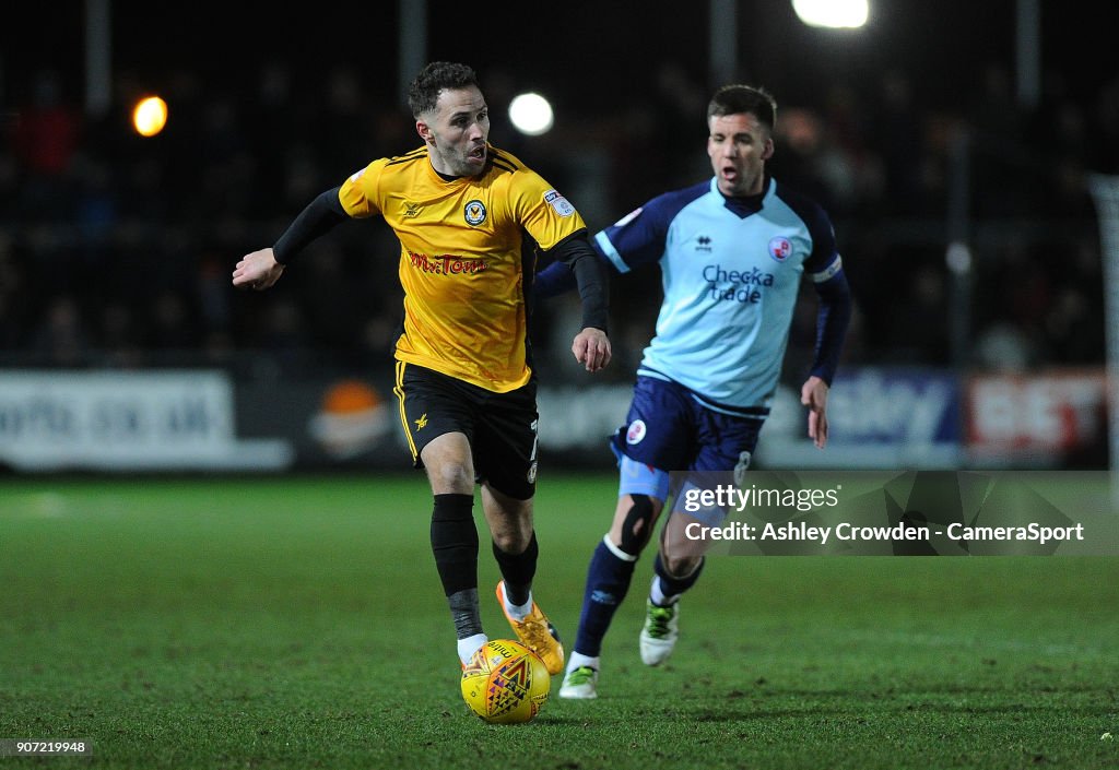 Newport County v Crawley Town - Sky Bet League Two